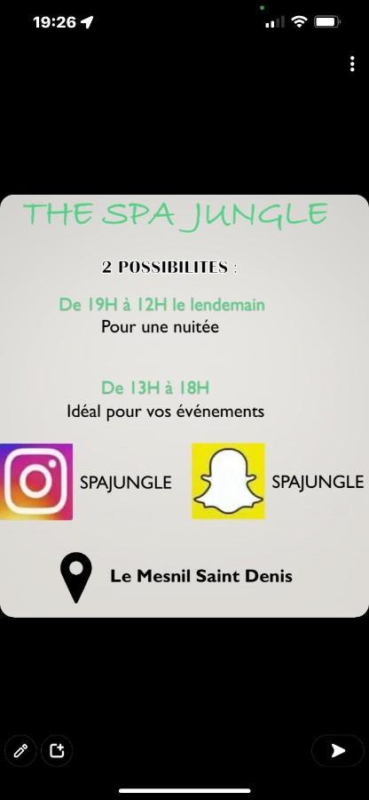 Spa Jungle Le Mesnil-Saint-Denis Екстер'єр фото